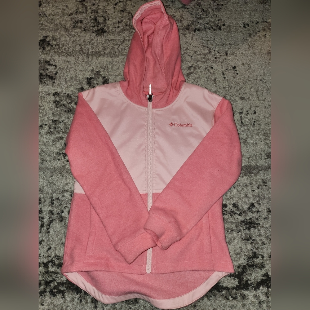 Pink Girls Columbia Jacket
